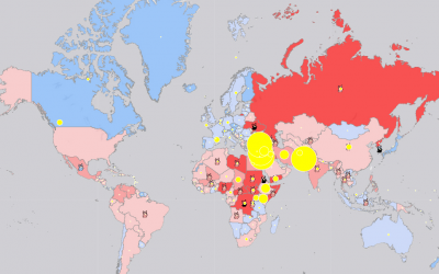 Mapas para entender el mundo: Refugiados, guerras y regímenes políticos, 2014-2015