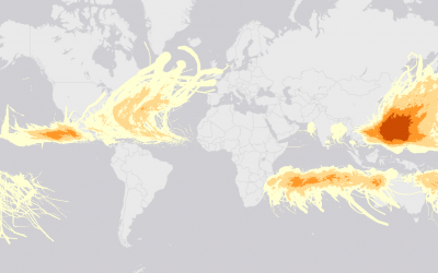 Mapas para entender el mundo: Desastres naturales, población e Índice de Desarrollo Humano