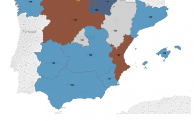 Mapa interactiu del consum d’aigua a les llars de l’Estat espanyol