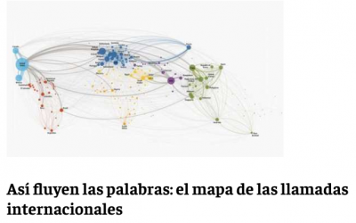 Així flueixen les paraules: el mapa de les trucades internacionals