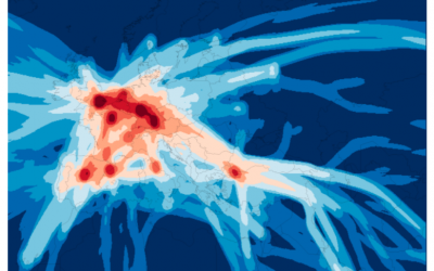 Mapes dels aeroports amb més trànsit aeri d’Europa