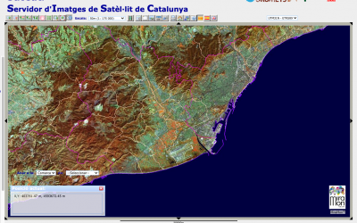 SatCat, un servidor d’imatges de satèl·lit que permet visualitzar els canvis sobre una mateixa zona com si fossin una pel·lícula