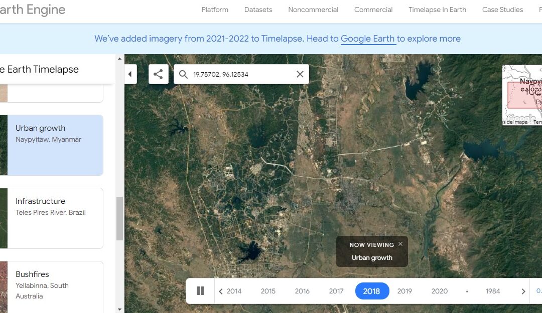 Timelapse – Google Earth Engine