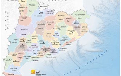 Mapes comarcals de l’Institut Cartogràfic i Geològic de Catalunya 2023