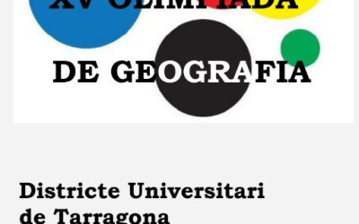 XV Olimpíada de Geografia – Districte universitari de Tarragona – URV